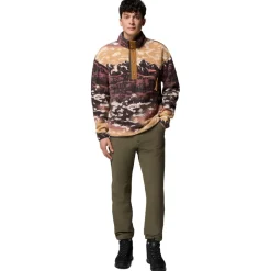Columbia - Helvetia II Printed Half Snap Fleece - Fleecepullover