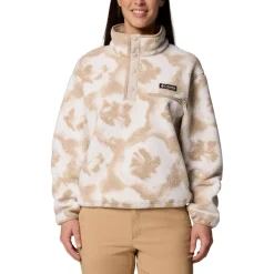 Columbia - Women's Helvetia II Printed Cropped Half Snap - Fleecepullover^ Trekkingbekleidung|Alltagsbekleidung