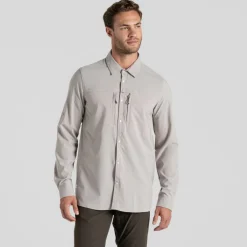 - Nosilife Pro Langarm Hemd V - Hemd>Craghoppers