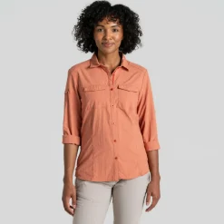 Craghoppers - Women's Nosilife Adventure Langarm Bluse III - Bluse