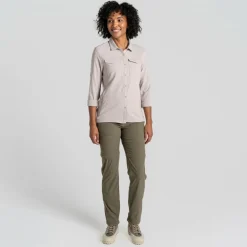Craghoppers - Women's Nosilife Pro Langarm Bluse V - Bluse