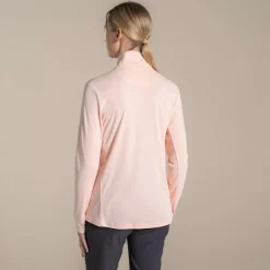 Clearance - Women's Nosilife Solarshield+ Half Zip Top - Longsleeve Trekkingbekleidung|Alltagsbekleidung