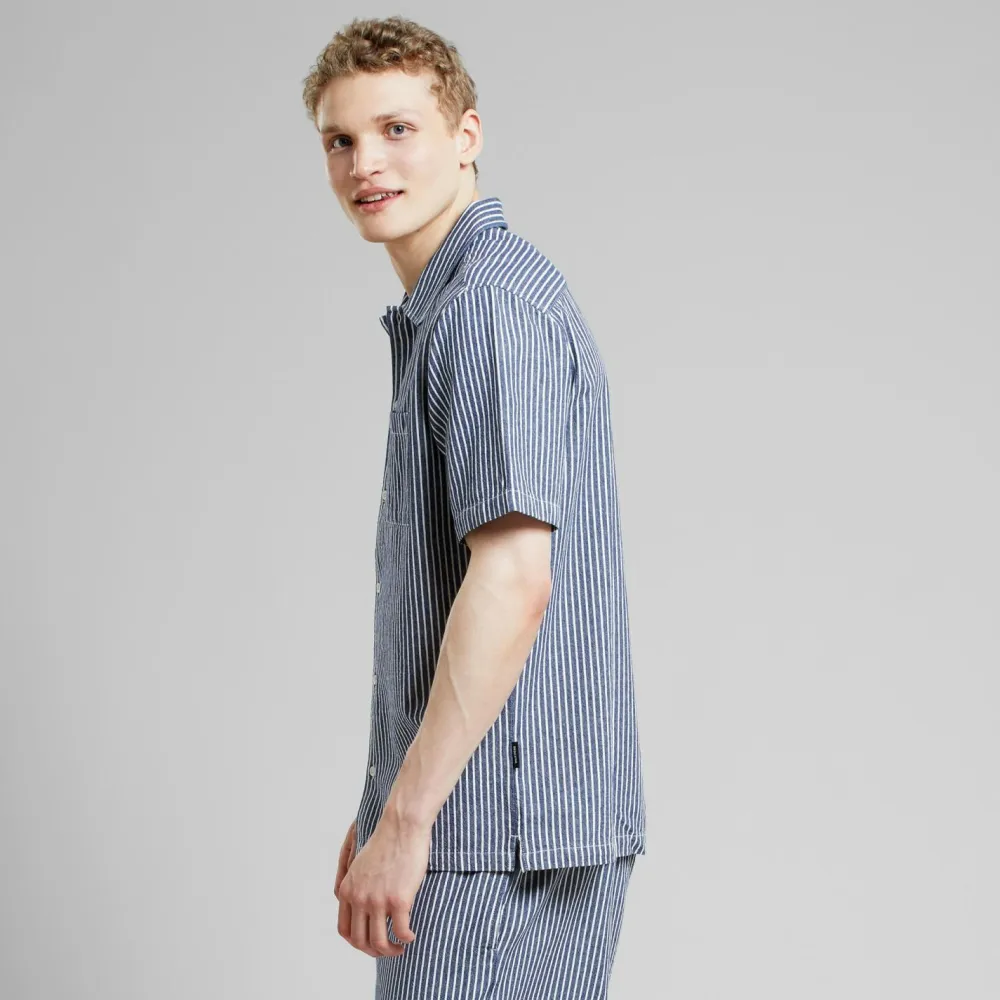 DEDICATED - Shirt Brantevik Work Stripe - Hemd