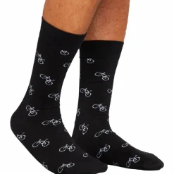 Outlet - Socks Sigtuna Bike Pattern - Multifunktionssocken Socken|Socken