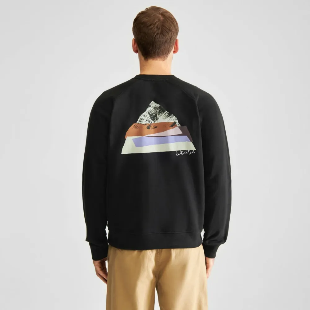 - Sweatshirt Malmoe Cut Out Mountain - Pullover>DEDICATED Discount