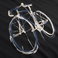 DEDICATED - T-Shirt Stockholm Blue Strokes Bike - T-Shirt^ T-Shirts|Shirts, Hemden & Longsleeves