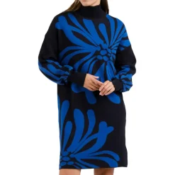 DEDICATED - Women's Dress Nikkala Big Flower - Kleid