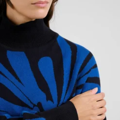 DEDICATED - Women's Dress Nikkala Big Flower - Kleid