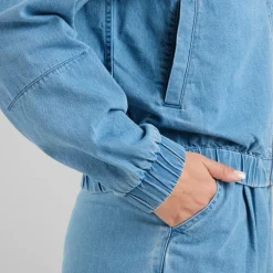 DEDICATED - Women's Jacket Sunna Denim - Freizeitjacke