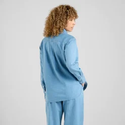 DEDICATED - Women's Shirt Hult Denim - Hemd