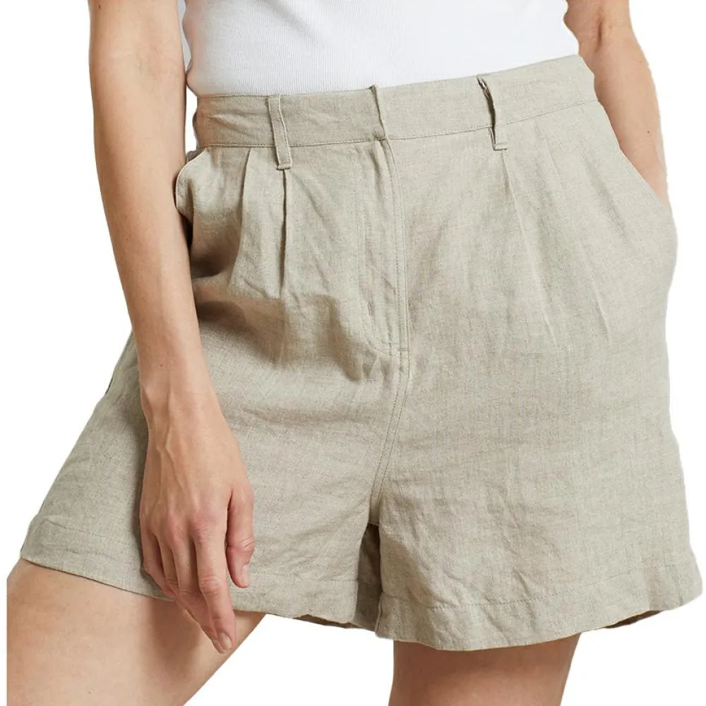 - Women's Shorts Djupvik Linen - Shorts>DEDICATED Discount