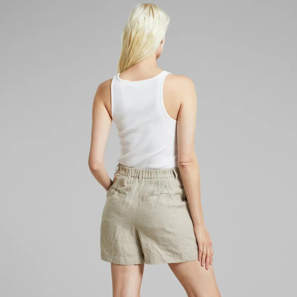 - Women's Shorts Djupvik Linen - Shorts>DEDICATED Discount