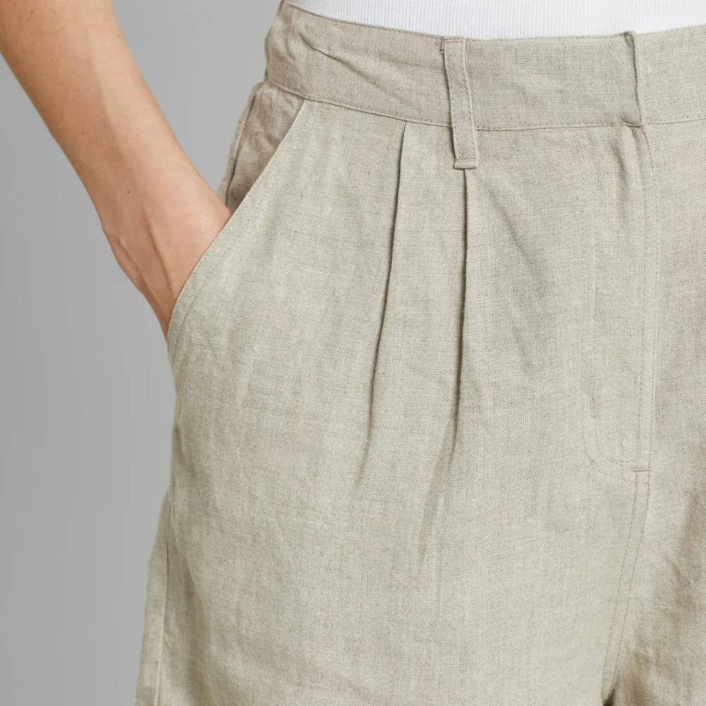 - Women's Shorts Djupvik Linen - Shorts>DEDICATED Discount