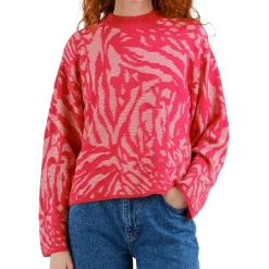 DEDICATED - Women's Sweater Limhamn Animal - Pullover^ Pullover & Hoodies|Alltagsbekleidung