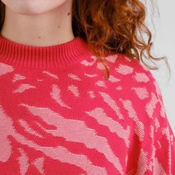 DEDICATED - Women's Sweater Limhamn Animal - Pullover^ Pullover & Hoodies|Alltagsbekleidung