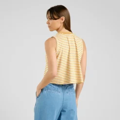 DEDICATED - Women's Top Namsos Stripes - Top^ Shirts, Hemden & Longsleeves|Alltagsbekleidung