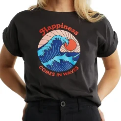 - Women's T-Shirt Visby Happiness - T-Shirt>DEDICATED Clearance