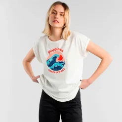 - Women's T-Shirt Visby Happiness - T-Shirt>DEDICATED Clearance