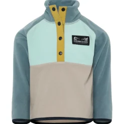 Didriksons - Kid's Monte Half Buttoned 5 - Fleecepullover^Kinder Alltagsbekleidung|Wanderbekleidung