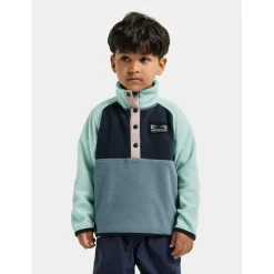 Didriksons - Kid's Monte Half Buttoned 5 - Fleecepullover^Kinder Alltagsbekleidung|Wanderbekleidung