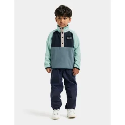 Didriksons - Kid's Monte Half Buttoned 5 - Fleecepullover^Kinder Alltagsbekleidung|Wanderbekleidung