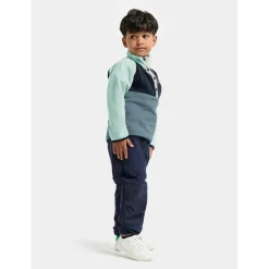 Didriksons - Kid's Monte Half Buttoned 5 - Fleecepullover^Kinder Alltagsbekleidung|Wanderbekleidung