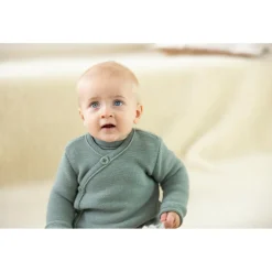 Kinder disana - Kid's Melange-Jacke - Merinojacke