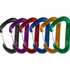 DMM - Phantom Wire Colour 6 Pack - Schnappkarabiner^ Karabiner & Express-Sets|Schnappkarabiner