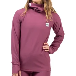 Sale - Women's Icecold Gaiter Rib Top - Longsleeve Skibekleidung|Skiunterwäsche