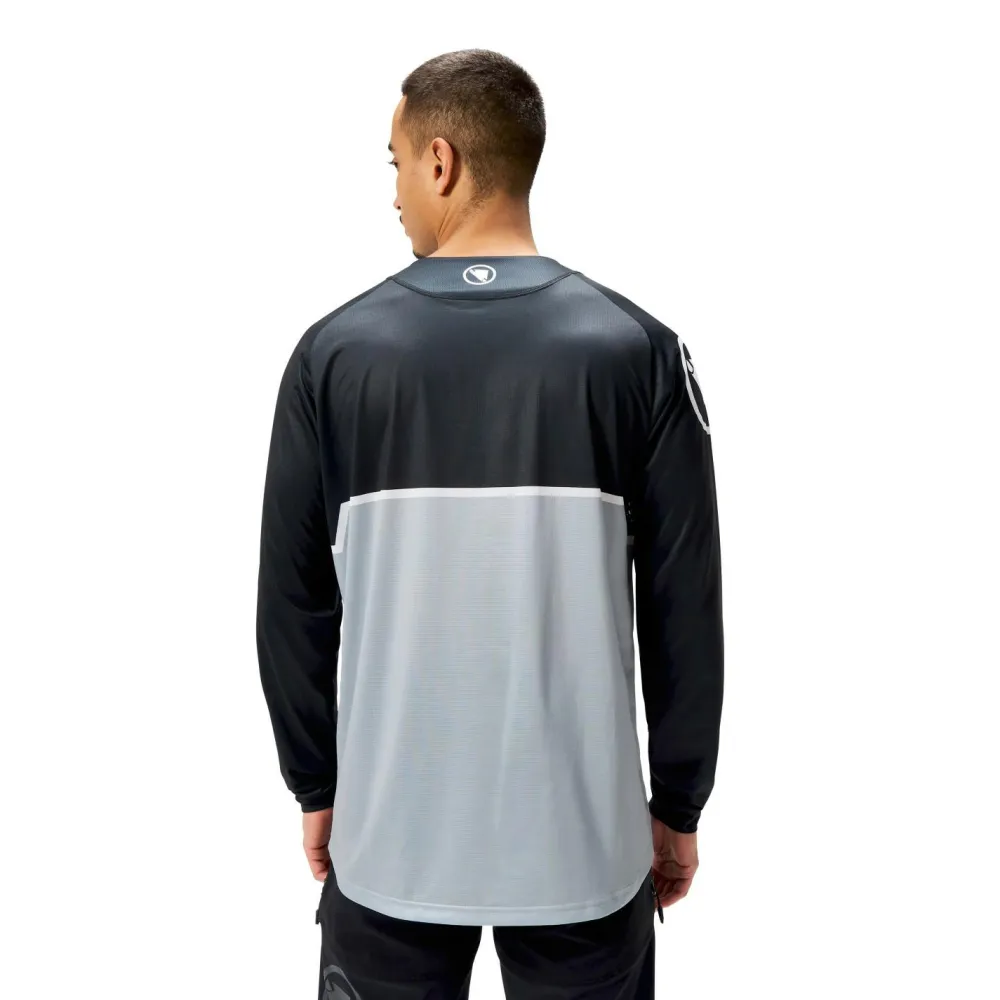 Endura - Core Printed L/S Tee - Radtrikot