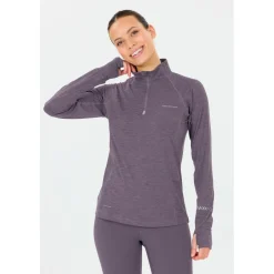 New - Women's Canna V2.0 Melange Midlayer - Laufshirt Laufbekleidung|Shirts, Hemden & Longsleeves