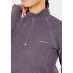 New - Women's Canna V2.0 Melange Midlayer - Laufshirt Laufbekleidung|Shirts, Hemden & Longsleeves