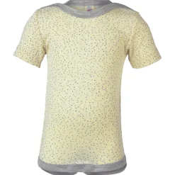 Kinder Engel - Baby-Body Kurzarm mit Druckknöpfen an den Schulter - Merinounterwäsche