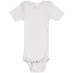 Kinder Engel - Baby-Body Kurzarm mit Druckknöpfen an den Schulter - Merinounterwäsche