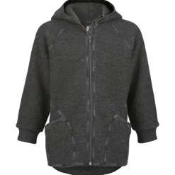Sale - Baby-Jacke mit Kapuze und Reißverschluß - Wolljacke Kinder Alltagsbekleidung|Jacken