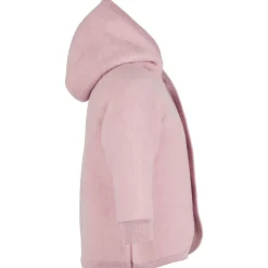 Outlet - Kinder Kapuzenjacke mit Holzknöpfen - Wolljacke Kinder Alltagsbekleidung|Jacken