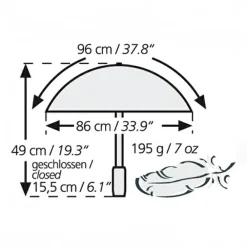 EuroSchirm - Dainty - Regenschirm