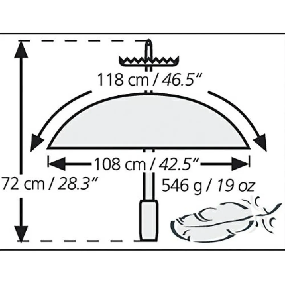 Online - Komperdell-Trekkingstock + Schirm Trekkingausrüstung|Trekkingstöcke