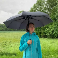 EuroSchirm - Light Trek ECO Automatik - Regenschirm^ Trekkingausrüstung