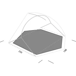 Exped - Lyra III Extreme Footprint - Zeltunterlage