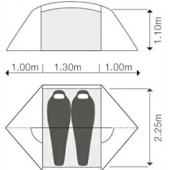 Exped - Venus II Extreme - 2-Personen Zelt