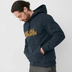 Fju00e4llru00e4ven Fjällräven - Fjällräven Logo Hoodie - Hoodie^ Alltagsbekleidung|Pullover & Hoodies
