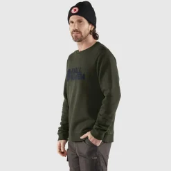 Fju00e4llru00e4ven Fjällräven - Fjällräven Logo Sweater - Pullover^ Pullover & Hoodies|Alltagsbekleidung