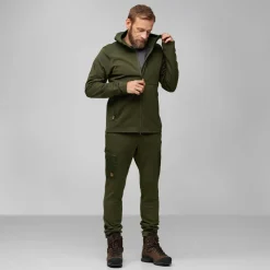 Best Fjällräven - Keb Fleece Hoodie - Fleecejacke Trekkingbekleidung|Wanderbekleidung