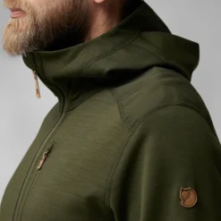 Best Fjällräven - Keb Fleece Hoodie - Fleecejacke Trekkingbekleidung|Wanderbekleidung