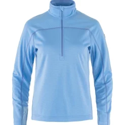 Best Fjällräven - Women's Abisko Lite Fleece Half Zip - Fleecepullover Trekkingbekleidung|Pullover & Hoodies
