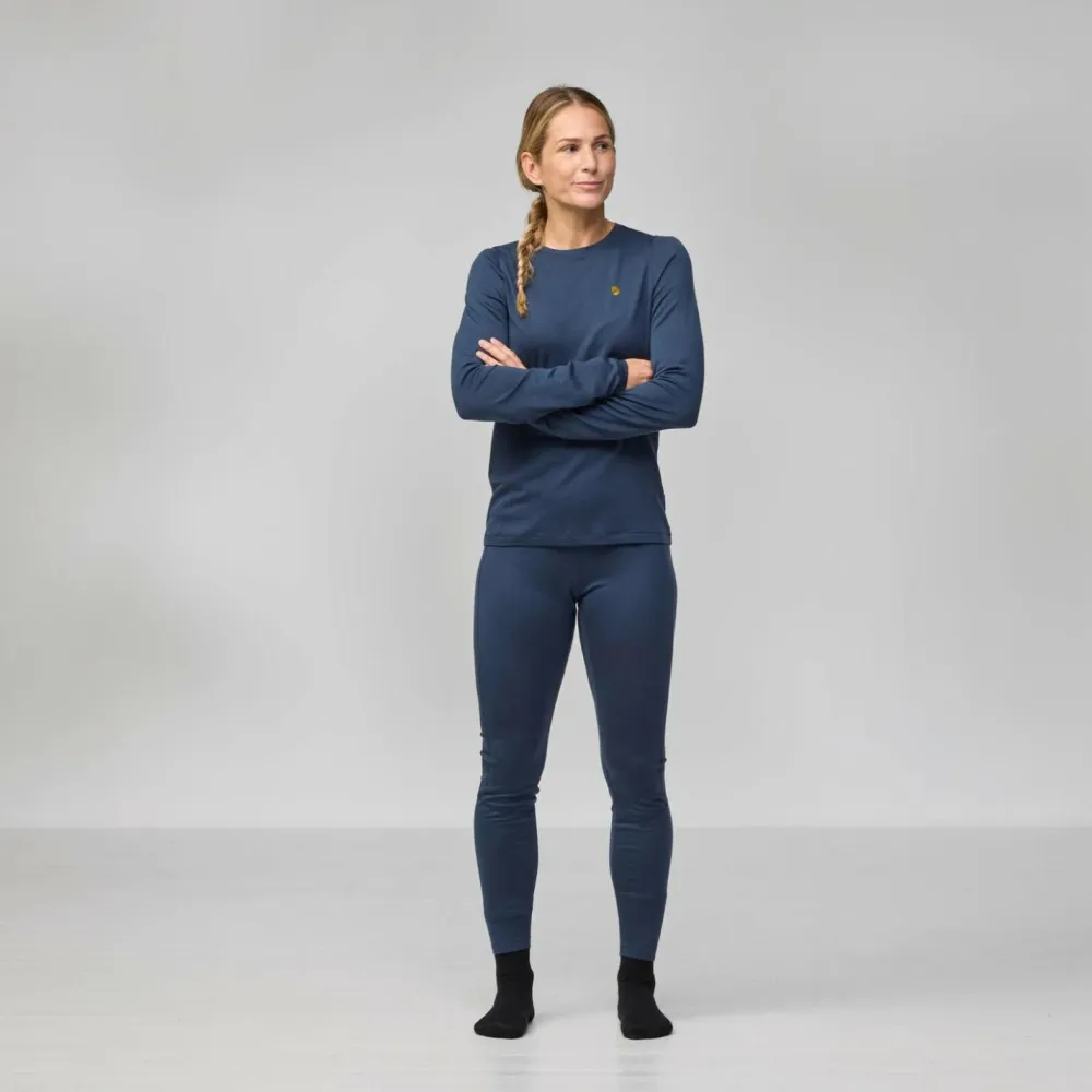 Clearance Fjällräven - Women's Bergtagen Merino 190 L/S - Merinolongsleeve Trekkingbekleidung|Skibekleidung