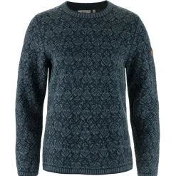 Fjällräven - Women's Snow Round Neck Sweater - Wollpullover Pullover & Hoodies|Alltagsbekleidung