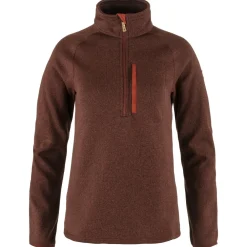 Fju00e4llru00e4ven Fjällräven - Women's Övik Fleece Half Zip - Fleecepullover^ Trekkingbekleidung|Wanderbekleidung