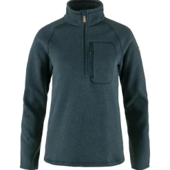 Fju00e4llru00e4ven Fjällräven - Women's Övik Fleece Half Zip - Fleecepullover^ Trekkingbekleidung|Wanderbekleidung